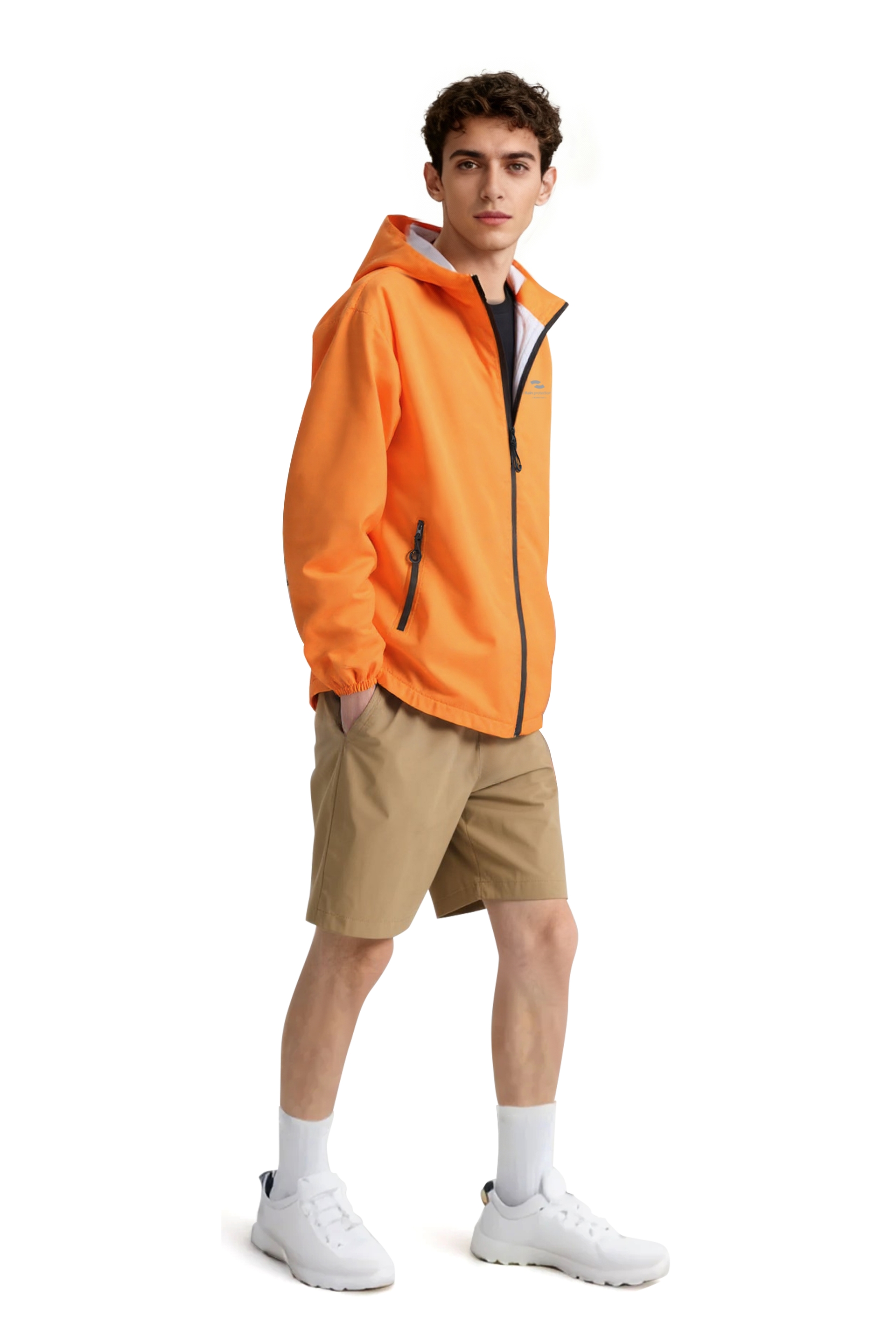 High-Performance 8960 Motorcycle Raincoat – 15000mm Waterproof, Black / Orange / Green