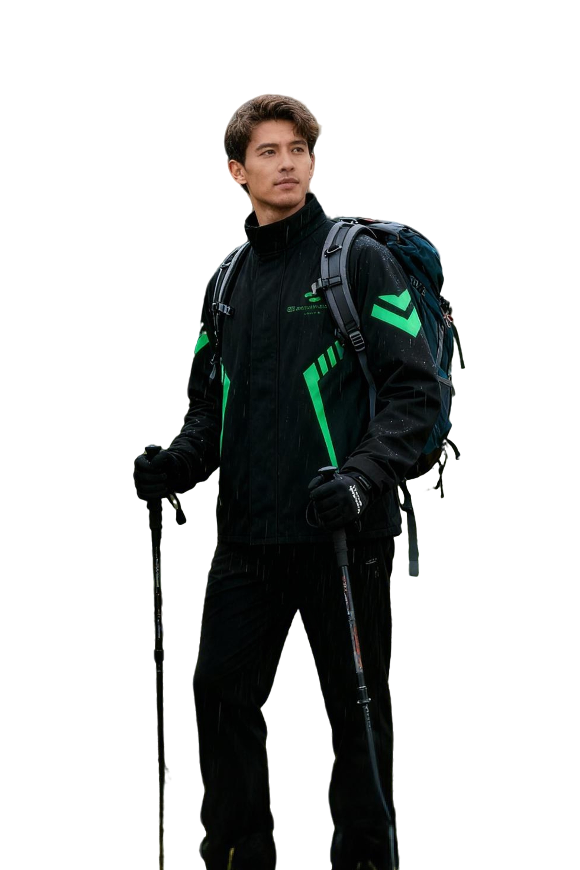 Motorcycle Rain Poncho with Reflective Strip: AAV Riding Jacket's Innovation