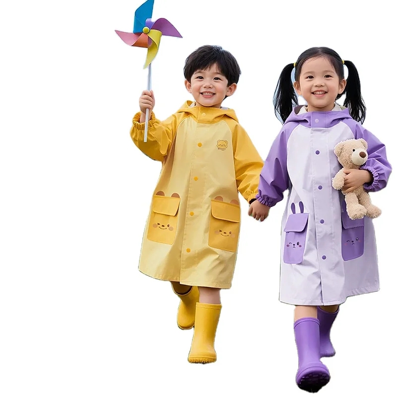 เสื้อกันฝนเด็กน่ารัก: กันน้ำ มีสไตล์ และสนุกสนาน