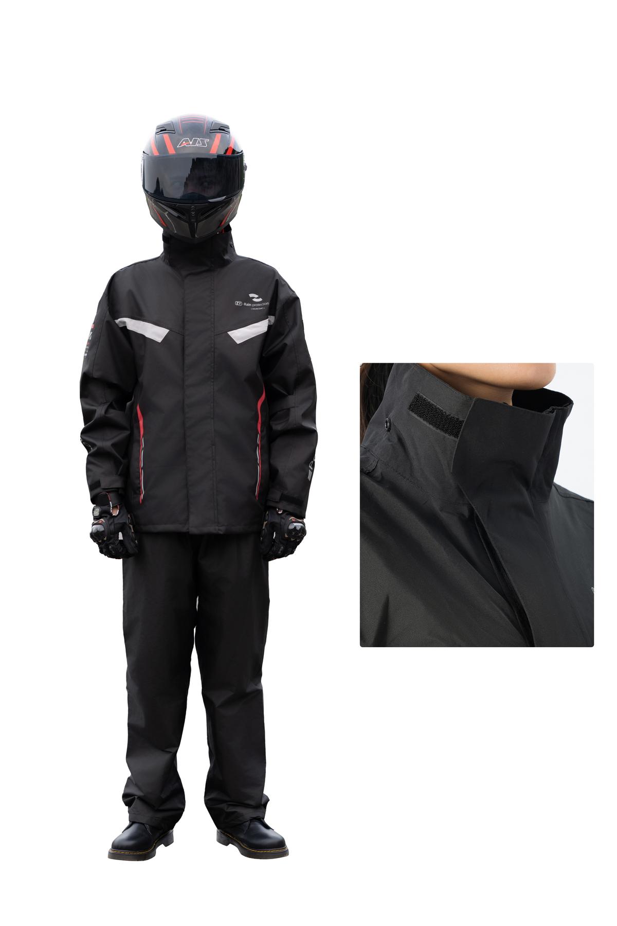 Motorcycle Rain Poncho Reflective Strip: Stay Safe and Seen