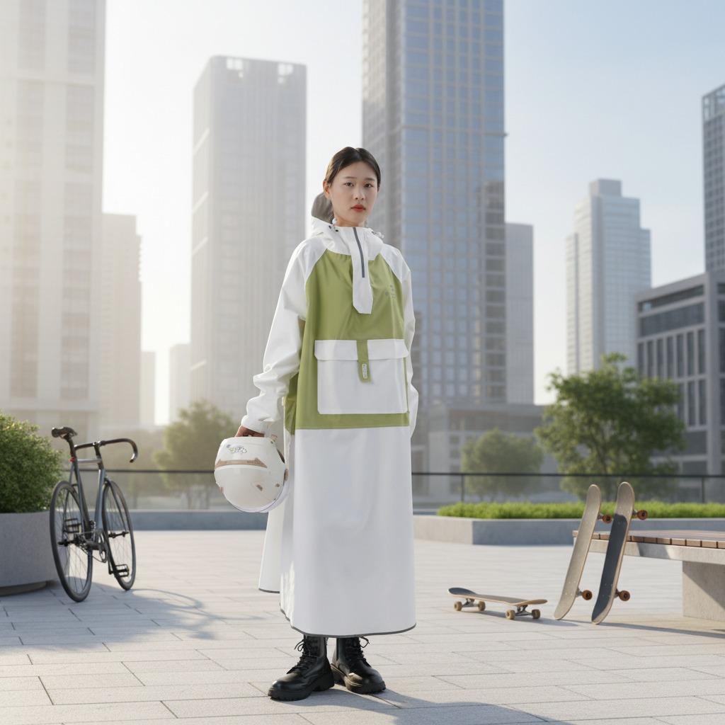 Raincoat with Hood: Style and Functionality Combined