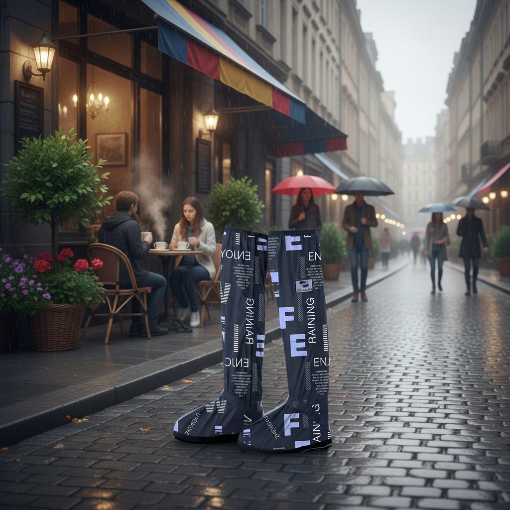 Giày đi mưa Croc thời trang và bền bỉ cho những ngày mưa.