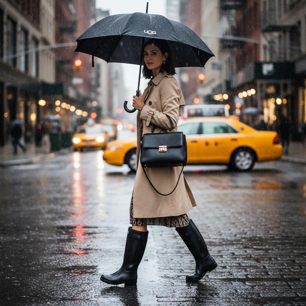UGG 여성용 레인부츠: 스타일과 방수 기능의 완벽한 조화