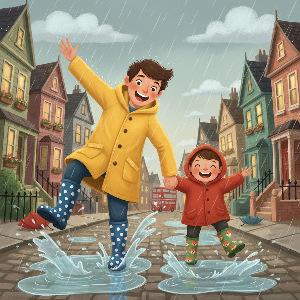 ออกไปข้างนอกอย่างมีสไตล์ด้วยรองเท้าบูทกันฝนสุดน่ารัก