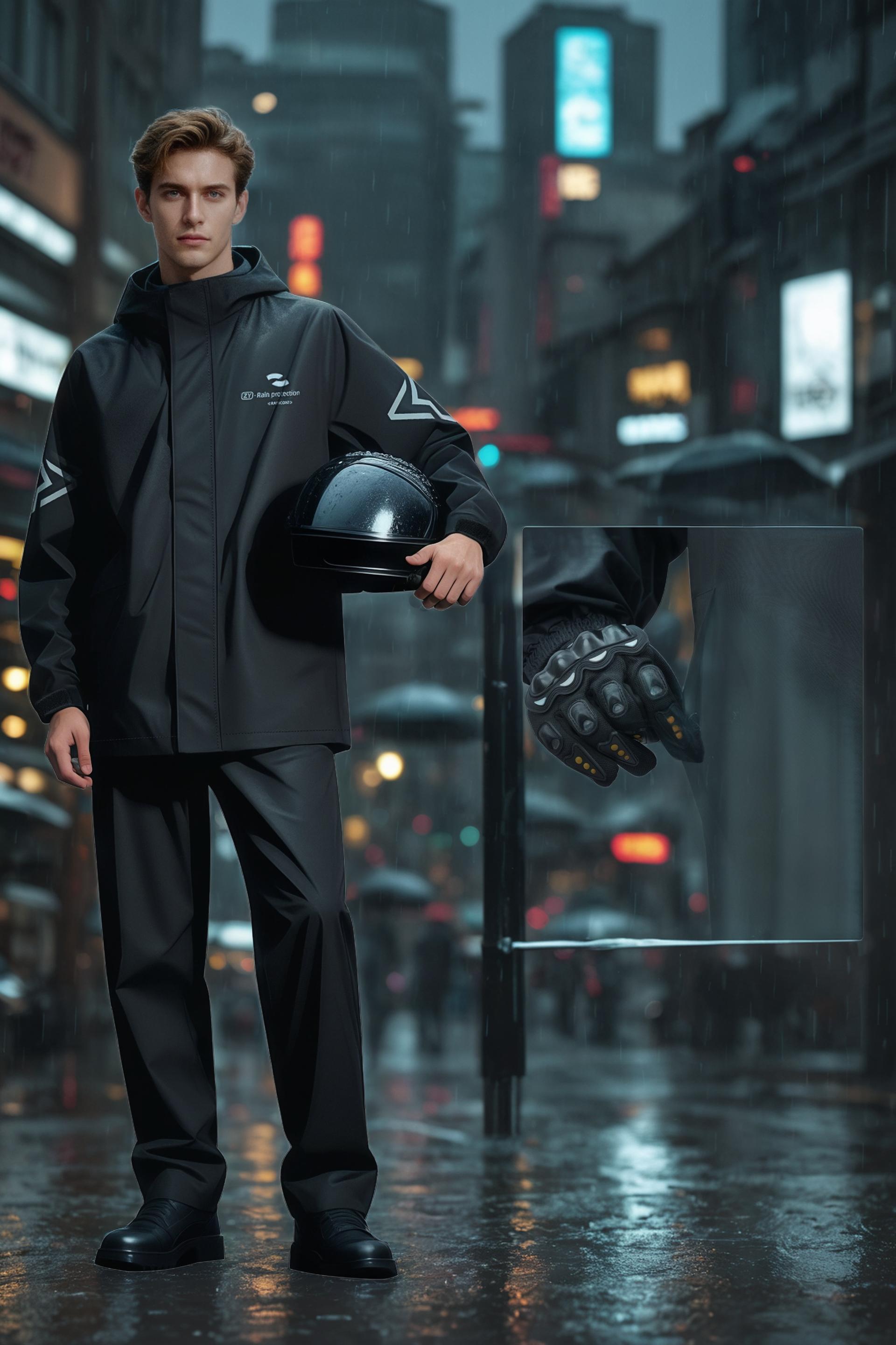 Ride with Confidence: Modern Rain Gear Meets Style