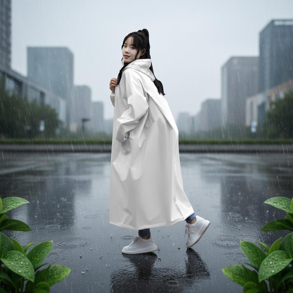Discover Excellence at Hooded Long Raincoat Factory