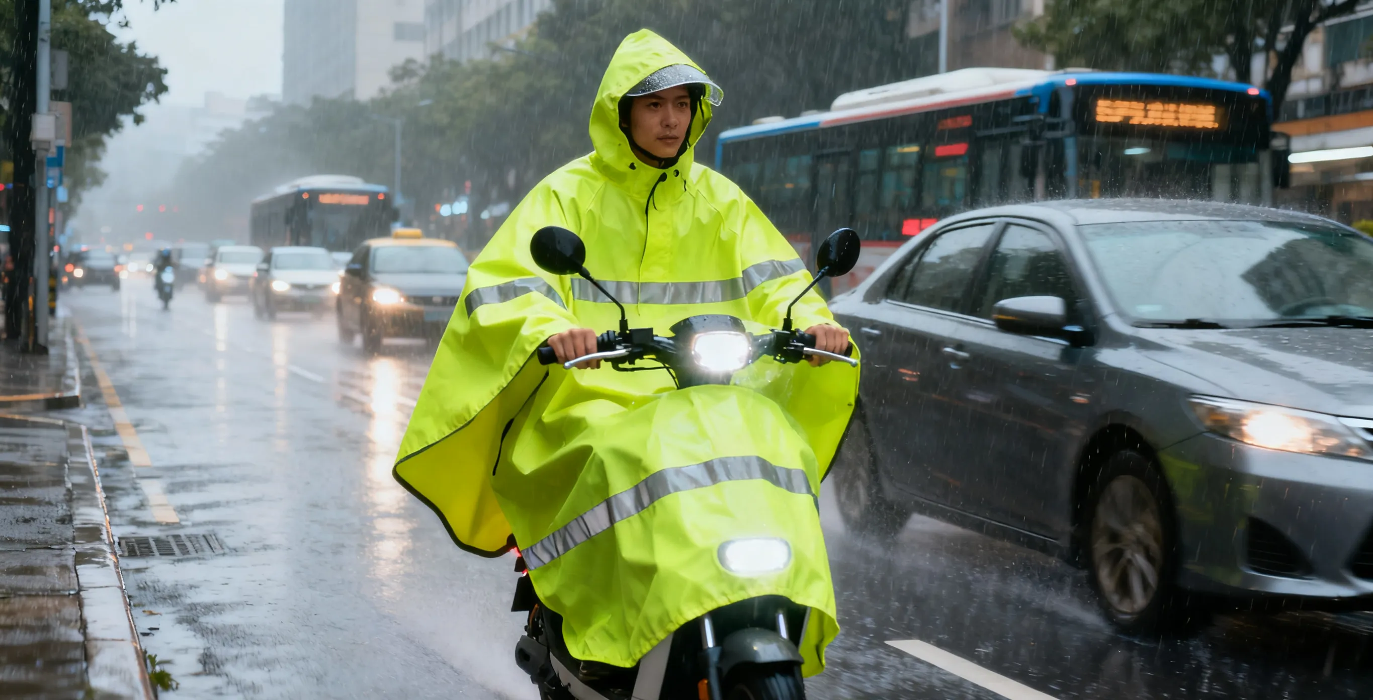 Cycling Raincoat